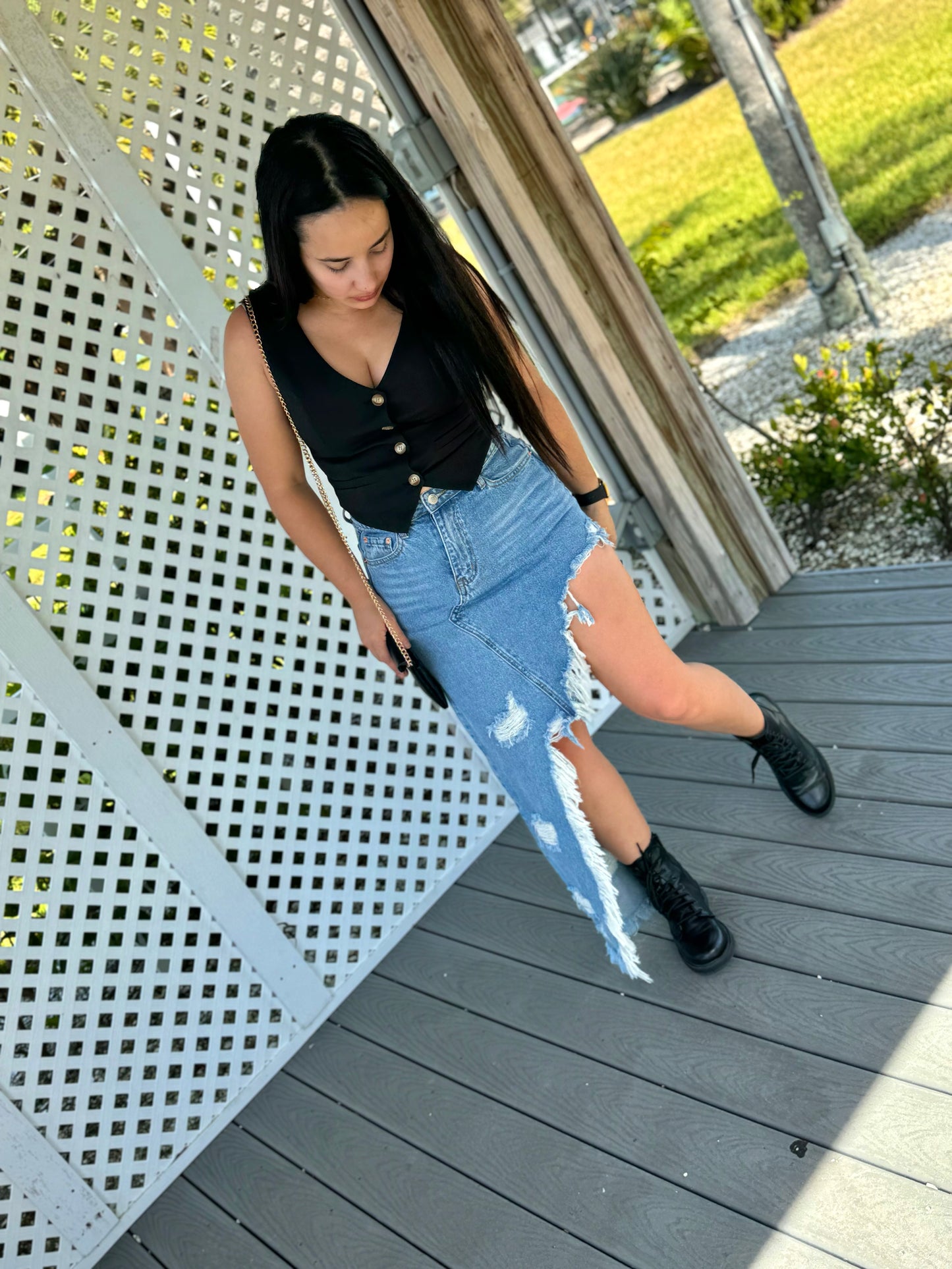 Raaven Denim Skirt